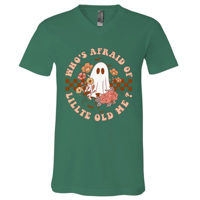 WhoS Afraid Of Little Funny Old Me V-Neck T-Shirt