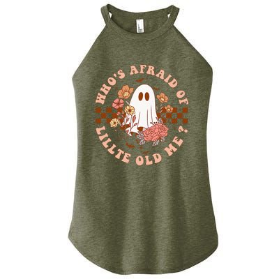 WhoS Afraid Of Little Funny Old Me Women's Perfect Tri Rocker Tank