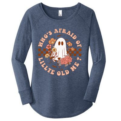 WhoS Afraid Of Little Funny Old Me Women's Perfect Tri Tunic Long Sleeve Shirt