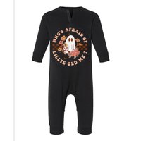 WhoS Afraid Of Little Funny Old Me Gift Infant Fleece One Piece