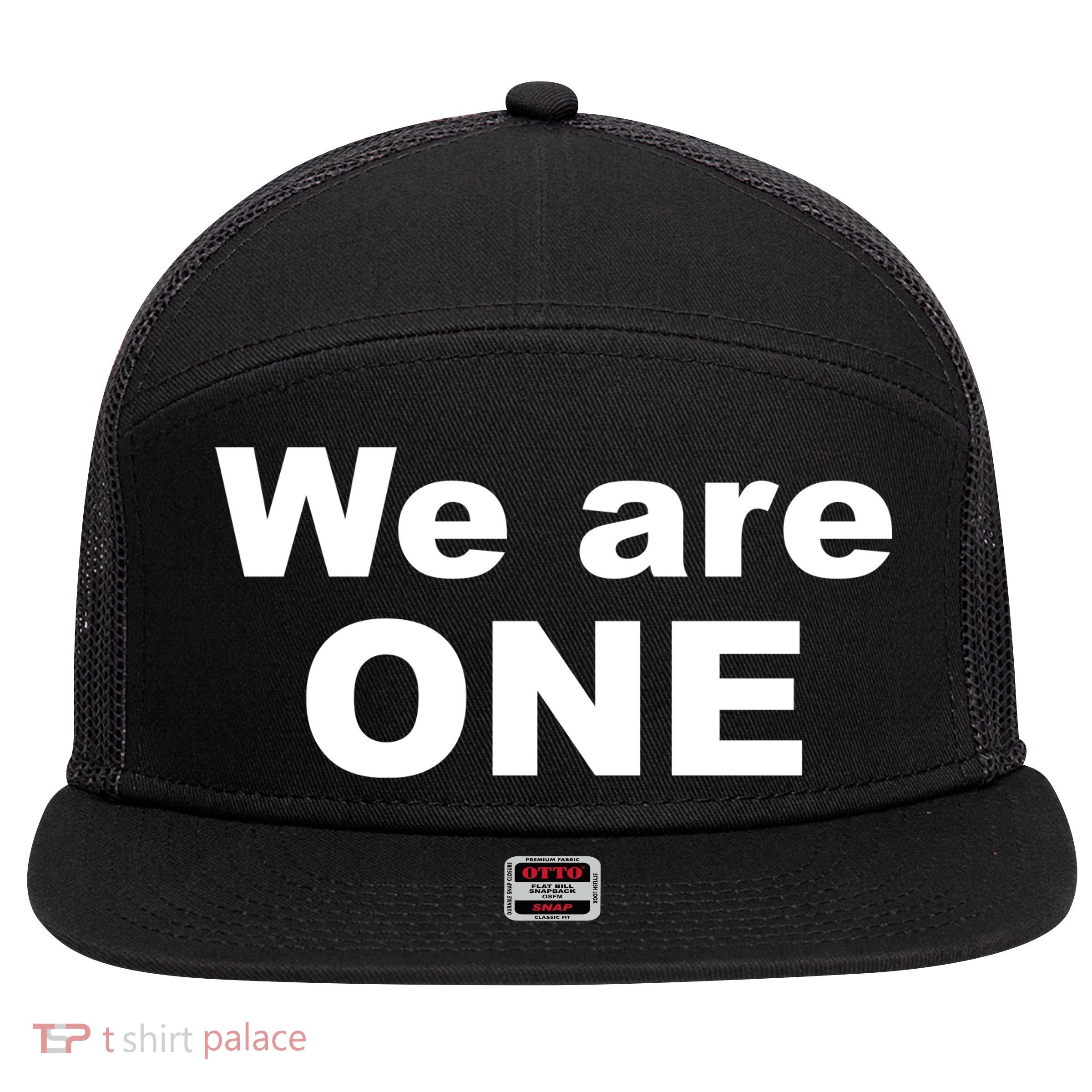 We Are One Equality 7 Panel Mesh Trucker Snapback Hat