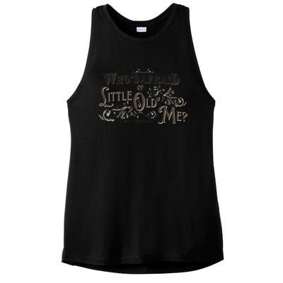 WhoS Afraid Of Little Funny Old Me Ladies PosiCharge Tri-Blend Wicking Tank