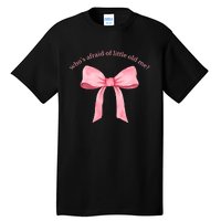 Whos Afraid Of Little Old Me Bow Tie Ttpd Tall T-Shirt