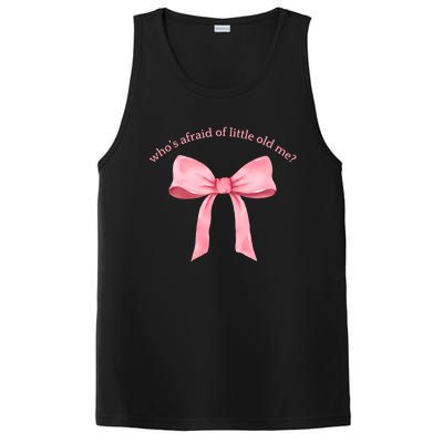 Whos Afraid Of Little Old Me Bow Tie Ttpd PosiCharge Competitor Tank