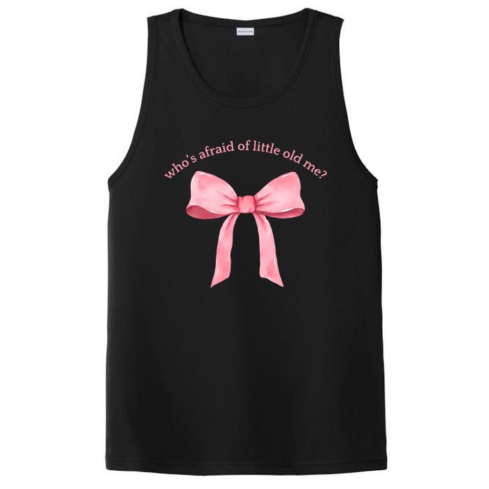 Whos Afraid Of Little Old Me Bow Tie Ttpd PosiCharge Competitor Tank