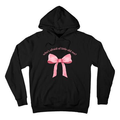 Whos Afraid Of Little Old Me Bow Tie Ttpd Tall Hoodie