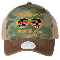 We Are On Summer Break Schools Out Legacy Tie Dye Trucker Hat
