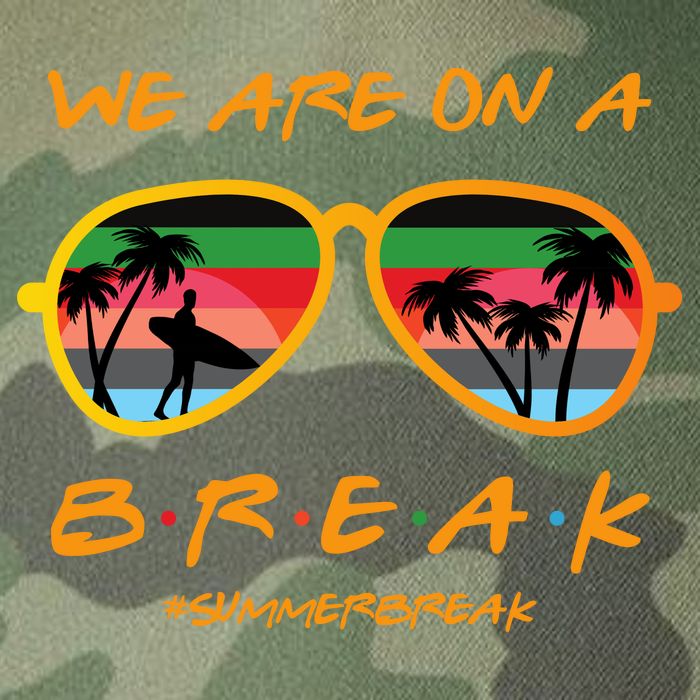 We Are On Summer Break Schools Out Legacy Tie Dye Trucker Hat