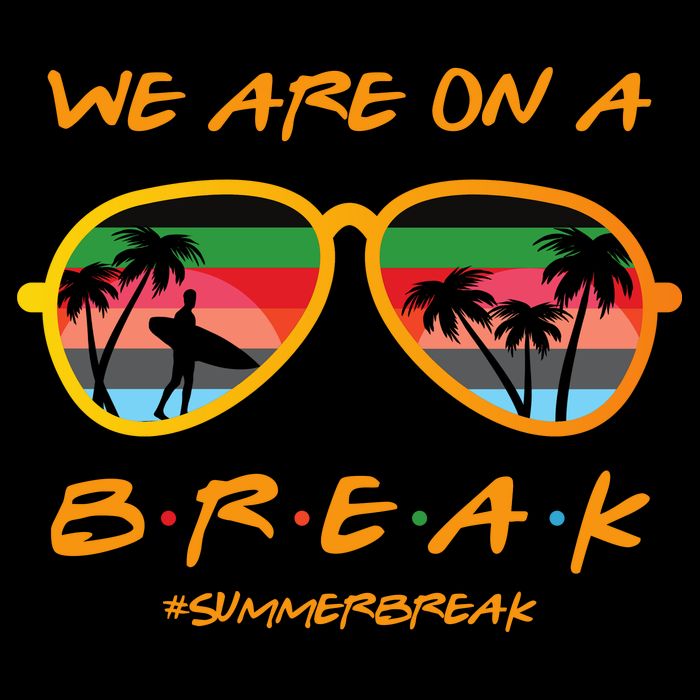 We Are On Summer Break Schools Out Tall Hoodie