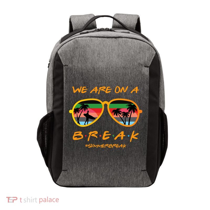 We Are On Summer Break Schools Out Vector Backpack
