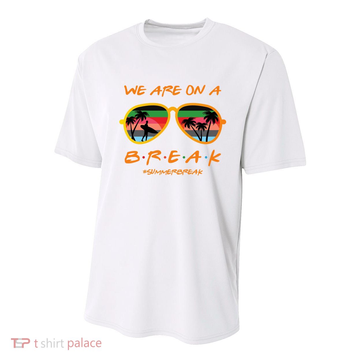 We Are On Summer Break Schools Out Youth Performance Sprint T-Shirt