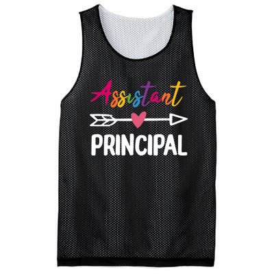 Wo Assistant Principal Appreciation Week Back To School Mesh Reversible Basketball Jersey Tank