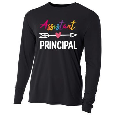 Wo Assistant Principal Appreciation Week Back To School Cooling Performance Long Sleeve Crew