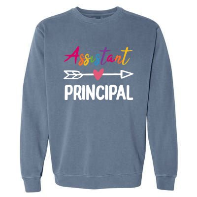 Wo Assistant Principal Appreciation Week Back To School Garment-Dyed Sweatshirt