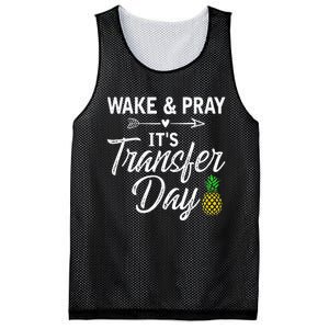 Wake And Pray Its Transfer Day Mesh Reversible Basketball Jersey Tank