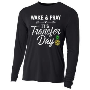 Wake And Pray Its Transfer Day Cooling Performance Long Sleeve Crew