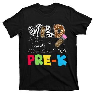 Wild About Prek Back To School Leopard T-Shirt