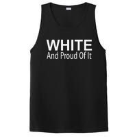 White And Proud Of It PosiCharge Competitor Tank