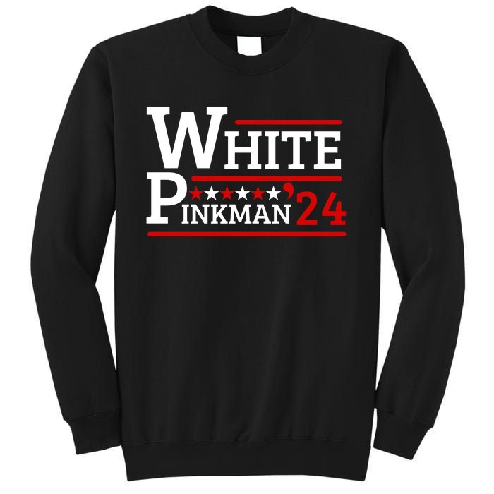 White And Pinkman 24 Election Funny Humor Sweatshirt