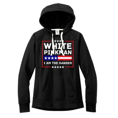 White And Pinkman I Am The Danger Women's Fleece Hoodie