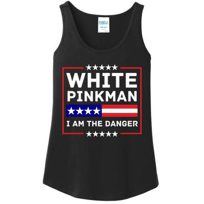 White And Pinkman I Am The Danger Ladies Essential Tank