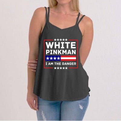 White And Pinkman I Am The Danger Women's Strappy Tank