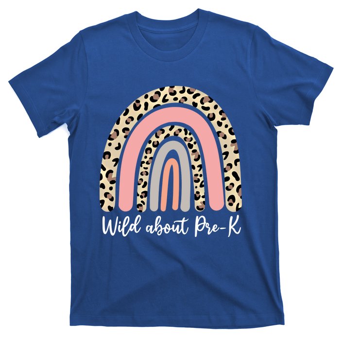 Wild About Pregiftk Pregiftk Crew Pregiftk Team Back To Kindergarten Gift T-Shirt