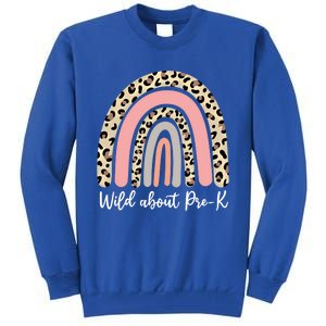 Wild About Pregiftk Pregiftk Crew Pregiftk Team Back To Kindergarten Gift Tall Sweatshirt