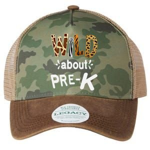 Wild About Pregiftk Teacher Student First Day Of Kindergarten Gift Legacy Tie Dye Trucker Hat