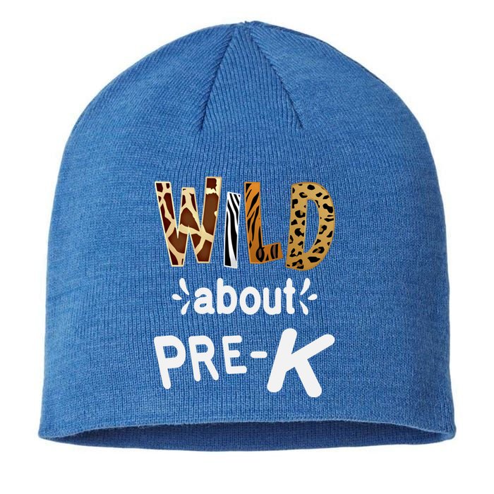 Wild About Pregiftk Teacher Student First Day Of Kindergarten Gift Sustainable Beanie