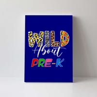 Wild About Pregreat Giftk Teacher Student First Day Of Kindergarten Gift Canvas