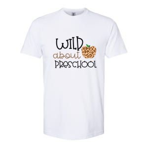 Wild About Preschool Leopard School Grade Teacher Gift Softstyle CVC T-Shirt