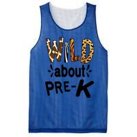 Wild About Prefunny Giftk Teacher Student First Day Of Kindergarten Gift Mesh Reversible Basketball Jersey Tank