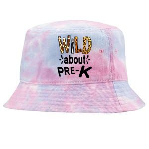 Wild About Prefunny Giftk Teacher Student First Day Of Kindergarten Gift Tie-Dyed Bucket Hat