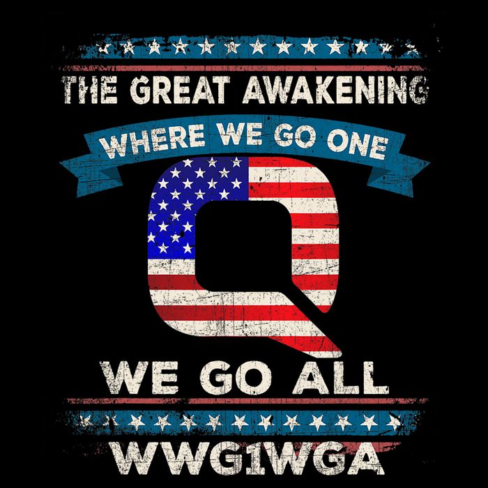 We Are Q | QAnon Flag WWG1WGA Q Anon Cooling Performance Crew T-Shirt
