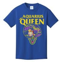 Watercolor Aquarius Queen! Zodiac Birthday Cute Gift Kids T-Shirt