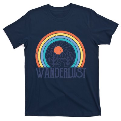 Wander-lust Adventure Road Trip Vacation Travelling Tee T-Shirt