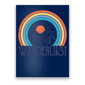 Wander-lust Adventure Road Trip Vacation Travelling Tee Poster