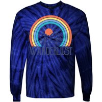 Wander-lust Adventure Road Trip Vacation Travelling Tee Tie-Dye Long Sleeve Shirt