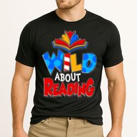 Wild About Reading Book Lover Reading Fan Performance Shirt