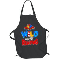 Wild About Reading Book Lover Reading Fan Apron