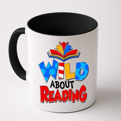 Wild About Reading Book Lover Reading Fan Mug