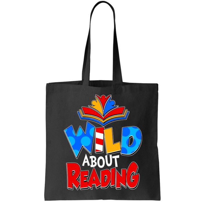 Wild About Reading Book Lover Reading Fan Bag