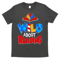 Wild About Reading Book Lover Reading Fan T-Shirt