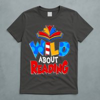 Wild About Reading Book Lover Reading Fan T-Shirt