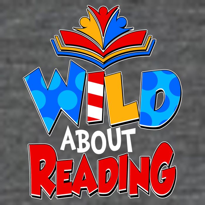 Wild About Reading Book Lover Reading Fan T-Shirt