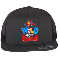 Wild About Reading Book Lover Reading Fan Flatbill Hat