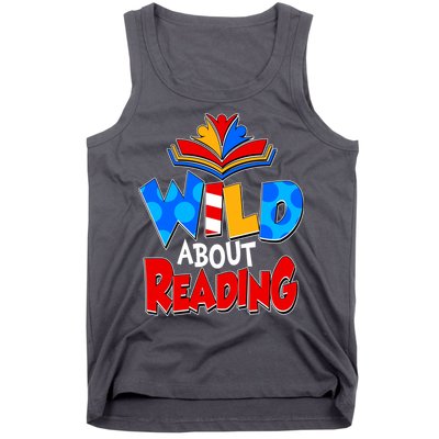 Wild About Reading Book Lover Reading Fan Tank Top