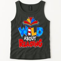 Wild About Reading Book Lover Reading Fan Tank Top