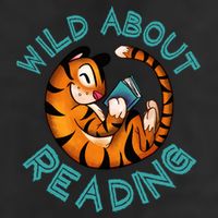 Wild About Reading Tiger 7 Panel Mesh Trucker Snapback Hat